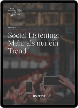 Social Listening Whitepaper Mock-Up Tablet
